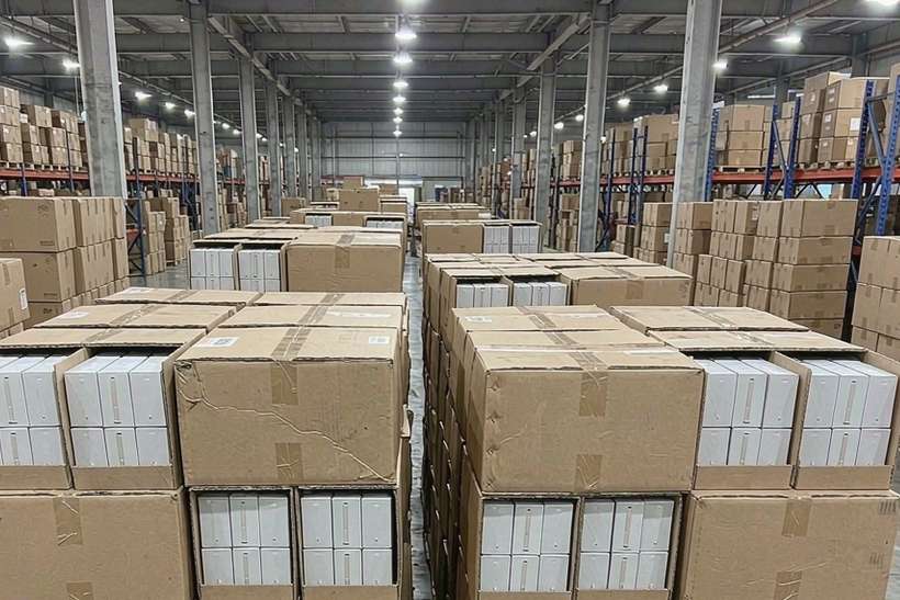 Bulk Distribution for Kafficarat pods — container load