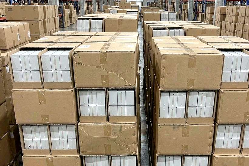 How to Store Kafficarat devices — container load