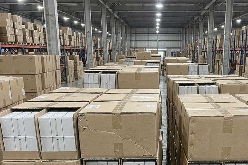 Restocking Kafficarat kits — Middle East